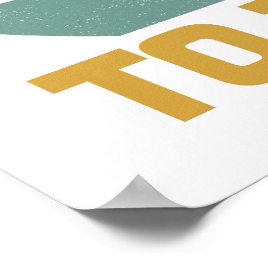 5th Gen Chevy Camaro SS RS 2 back ポスター (角)