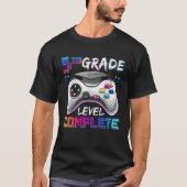 5th Grade Level Complete Happy Last Day Of School  Tシャツ (正面)
