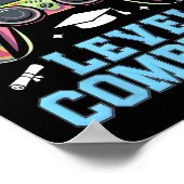 5th Grade Level Complete Last Day Of School Gamer  ポスター (角)