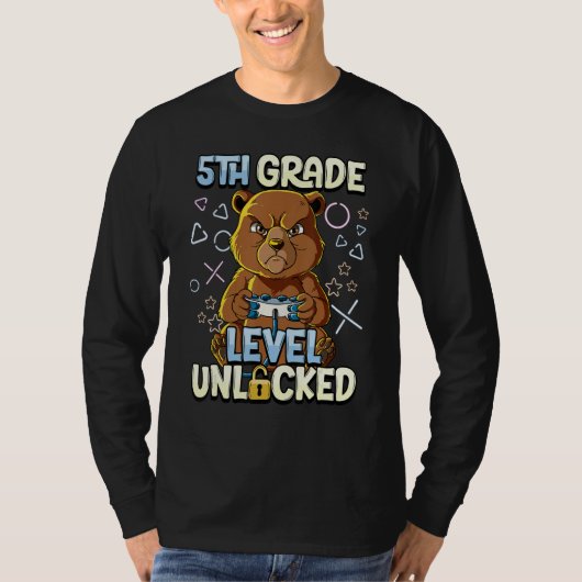 5th Grade Level Unlocked 2 Tシャツ (正面)