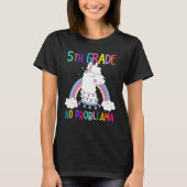5th Grade No Prob Llama First Day Of School Teache Tシャツ (正面)