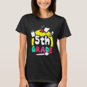 5th Grade Pupil Grader Class School Tシャツ (正面)