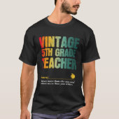 5th Grade Teacher Appreciation Week Back to School Tシャツ (正面)