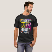 5th Grade Teacher Straight Outta Energy Groovy Tie Tシャツ (正面フル)