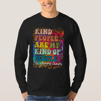 5th Grade Team Leopard Kind People Are My Kind Of  Tシャツ