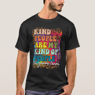 5th Grade Team Leopard Kind People Are My Kind Of  Tシャツ