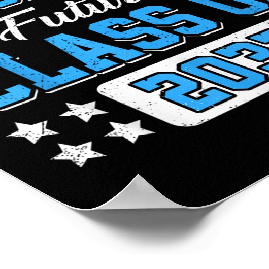 5th Grader Future Cl Of 2033 First Day Grade 5  ポスター (角)