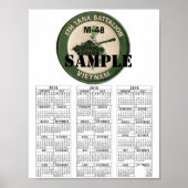 5th TANK BATTALION VIETNAM ポスター (正面)