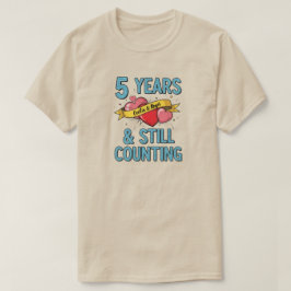 5th Year Anniversary  Tシャツ