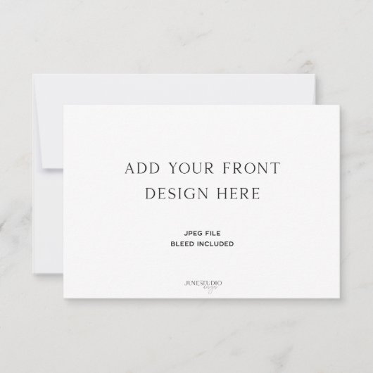 5x3.5インチ両面印刷カード ノートカード (正面)