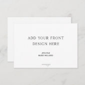 5x3.5インチ両面印刷カード ノートカード (正面/裏面)