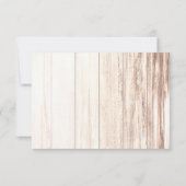 5x3.5 R.S.V.P.カードブーツカントリ素朴ーウェスタンWestern Wer 招待状 (裏面)