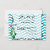 5x3.5 R.S.V.P.カードボホカクチサボカクルーツボクルーズ 招待状 (正面)