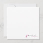 5x5三重項の男の子のゴム製アヒルのベビーシャワーの招待状 招待状 (裏面)