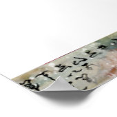 5x5上与茂寺天津憲人富士アートプリント ポスター (角)