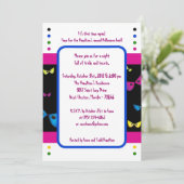 5x5邪悪な目のハローウィンパーティ招待状 招待状 (スタンド正面)