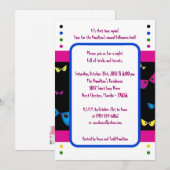 5x5邪悪な目のハローウィンパーティ招待状 招待状 (正面/裏面)