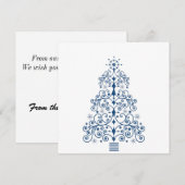 5x5 クリスマス ツリー カード (正面/裏面)