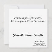 5x5 クリスマス ツリー カード (裏面)