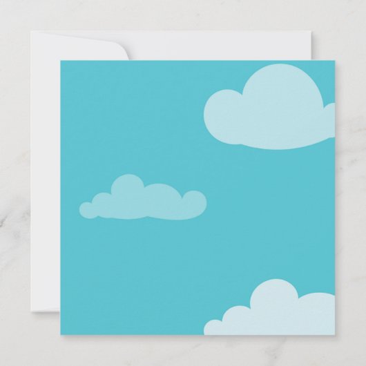 5x5 Fariytable Cassle Birthday Partyの招待 招待状 (裏面)