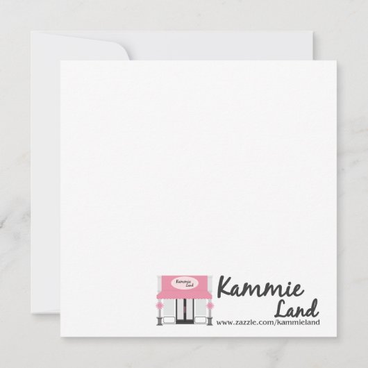 5x5 Witchy Waysハローウィンパーティ招待状 招待状 (裏面)