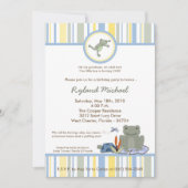 5x7うるうカフガートルビーバルーデイ招待状 招待状 (正面)