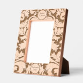 5x7はっきりしたボタニ離れカル文字カスタム付き レーザー彫刻フレーム (左)