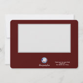 5X7インチフラットTYメッセージカードハロウィンサモエイ サンキューカード (裏面)