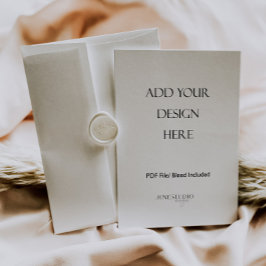 5x7インチ招待状カード印刷 招待状