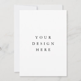 5x7インチ招待状印刷 招待状