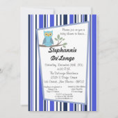 5x7ウッドランドフォーレストフクロウベビーシャワー招待状 招待状 (正面)