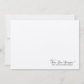 5x7オレンジマスカレードマスクハロウィーン招待状 招待状 (裏面)