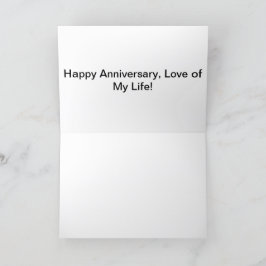 5x7カード。ハッピーアニバーサリー。オランウタンビール サンキューカード