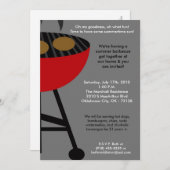 5x7キングオブグリルマスターサマーバーベキュー招待状 招待状 (正面/裏面)