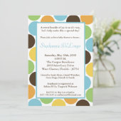 5x7キングオブジャングルサファリベビーシャワー招待状 招待状 (スタンド正面)