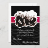 5x7クリスマスクリスマスハッピーホリデーPHOTOカード シーズンカード (正面/裏面)