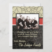 5x7クリスマスクリスマスハッピーホリデーPHOTOカード シーズンカード (正面)