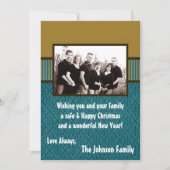 5x7クリスマスクリスマスハッピーホリデーPHOTOカード シーズンカード (正面)