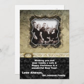 5x7クリスマスクリスマスハッピーホリデーPHOTOカード シーズンカード (正面/裏面)