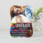 5x7グラフィティ絵を描エアブラシの上級発表 案内状 (スタンド正面)