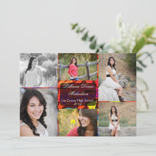 5x7グラフィティ絵を描エアブラシの上級発表 案内状 (スタンド正面)