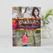 5x7グラフィティ絵を描エアブラシの上級発表 案内状 (スタンド正面)