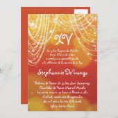 5x7グリッツグリマーキンセアニェラ誕生日招待状 招待状 (正面/裏面)