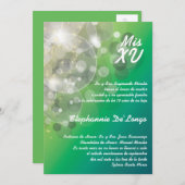 5x7グリッツグリマーキンセアニェラ誕生日招待状 招待状 (正面/裏面)