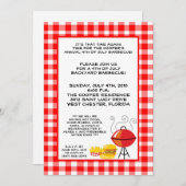 5x7グリルフードサマーハンバージュバーベキュー招待状 招待状 (正面/裏面)