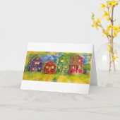 5x7グリーティングカード – ファセット – by Lucie Bergeron カード (黄色い花)