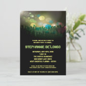 5x7コンサートバンドアレンスイート16誕生日招待状 招待状 (スタンド正面)