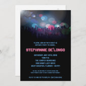 5x7コンサートバンドアレンスイート16誕生日招待状 招待状 (正面/裏面)