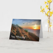 5x7コーンワルのサンセット母のデイカード カード (黄色い花)