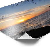 5X7サンセットアットライムキルンPt州パーク フォトプリント (角)